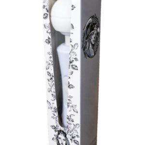 Stymulator-Massager Ultra Powerful -Big USB White 20 Function