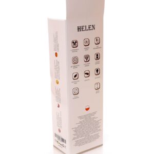 Vibrator-HELEN Pink - 12 vibration functions / 8 stimulation functions USB
