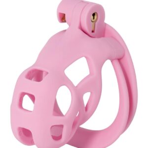 Penis Prison Cock Cage Short Pink