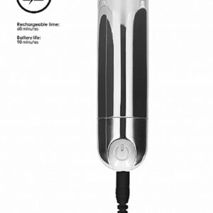 10 Speed Rechargeable Bullet - Silver