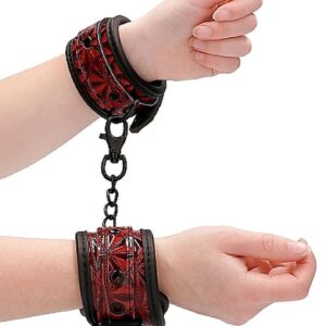 Luxury Hand Cuffs - Burgundy