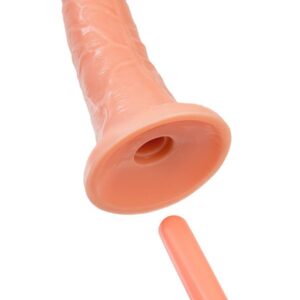 Realistic dildo Caliber 18/6 , PVC, flesh,  length 18cm, diameter 6cm