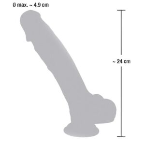 Medical Silicone Dildo 24 cm