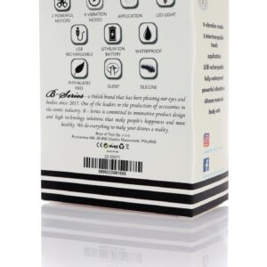 Stymulator - Swan massager, interchangeable heads - USB 9 Functions / APP Mobile