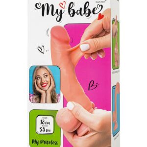 Dildo My Babe My Priceless Realistic Dildo, TPE, Nude, 18 cm