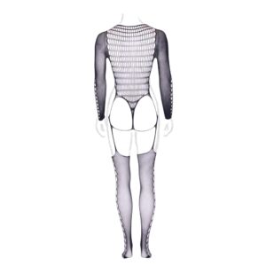 Kalyke XXIII - Bodystocking with Turtleneck - Plus Size