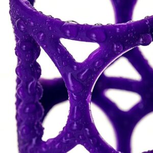 A-TOYS, Penis Sleeve, Silicone, Purple, 7.5 cm
