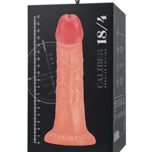 Realistic dildo Caliber 18/4 , PVC, flesh,  length 18cm, diameter 4cm